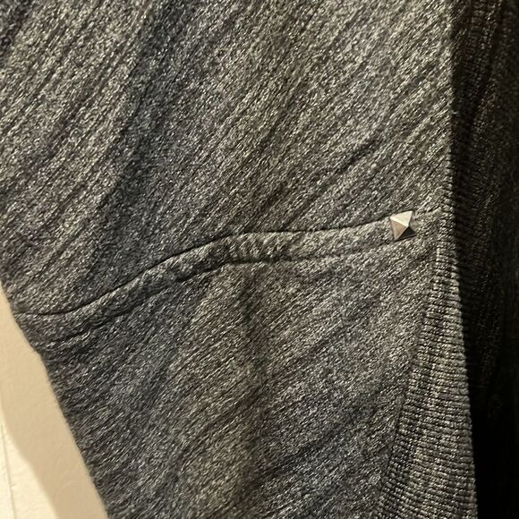 Aritzia Wilfred Black/Grey Open Face Sweatshirt Cardigan Size Small‎ - Picture 7 of 13